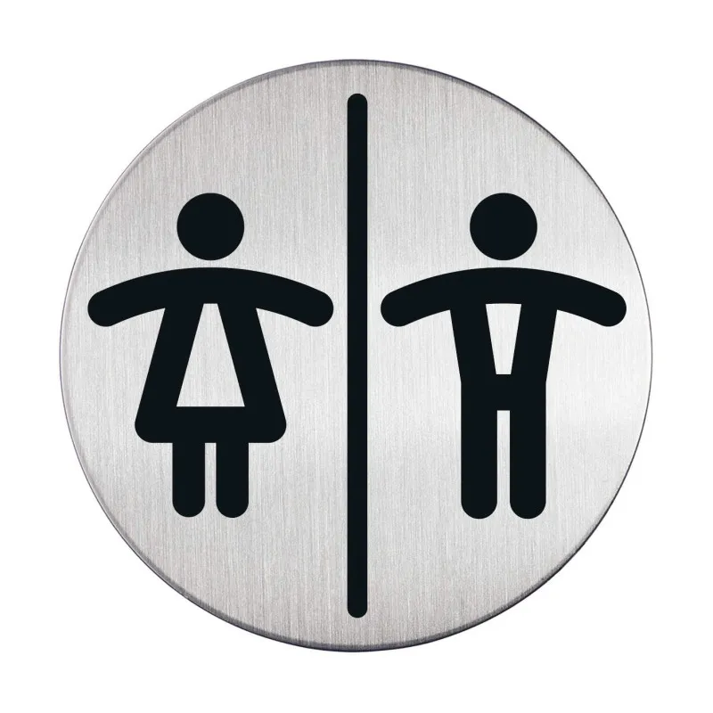Piktrogram nerez Durable - WC dámy a páni