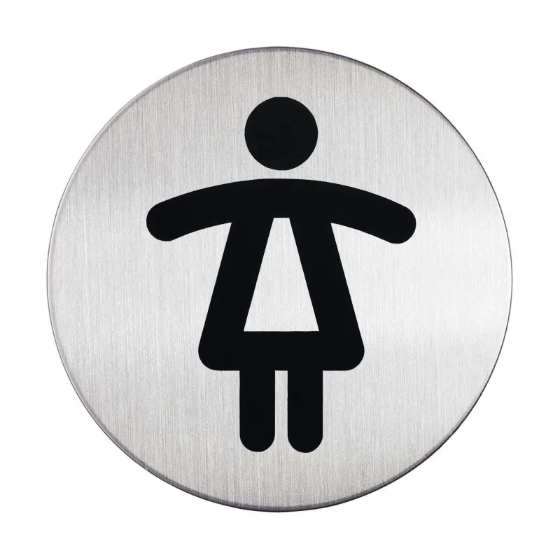 Piktrogram nerez Durable - WC dámy