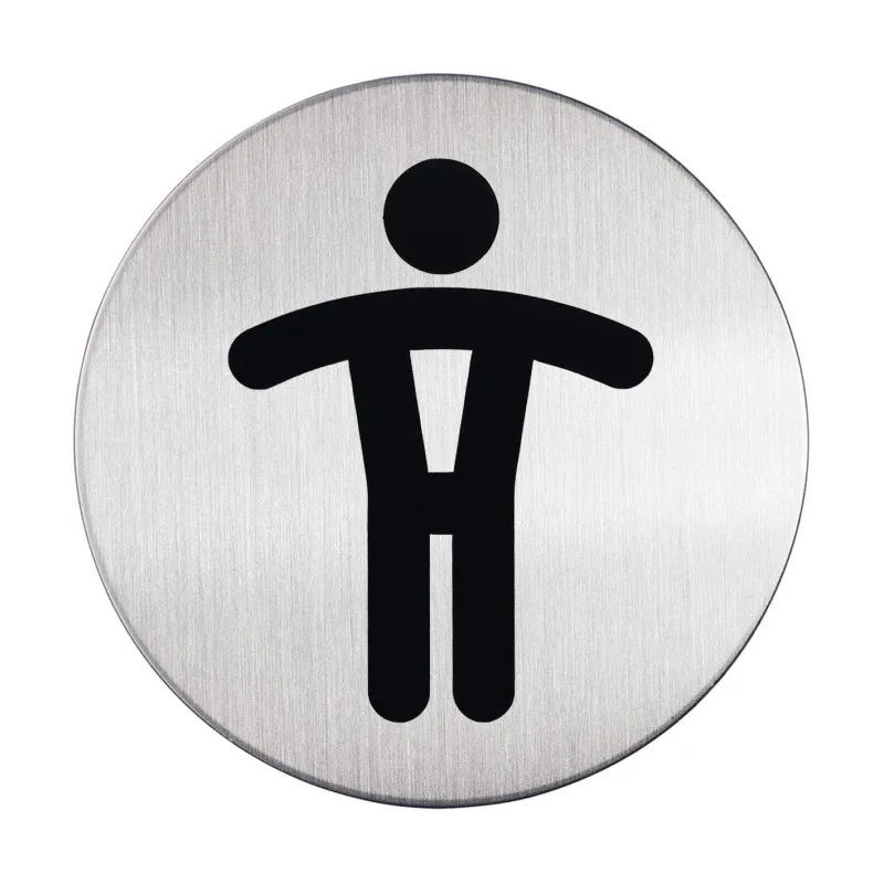 Piktrogram nerez Durable - WC páni