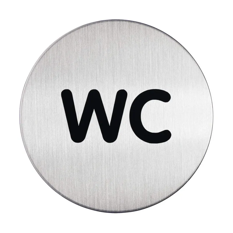 Piktrogram nerez Durable - WC
