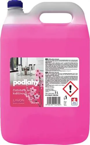 Lavon Čistič na podlahy velvet pink 5l