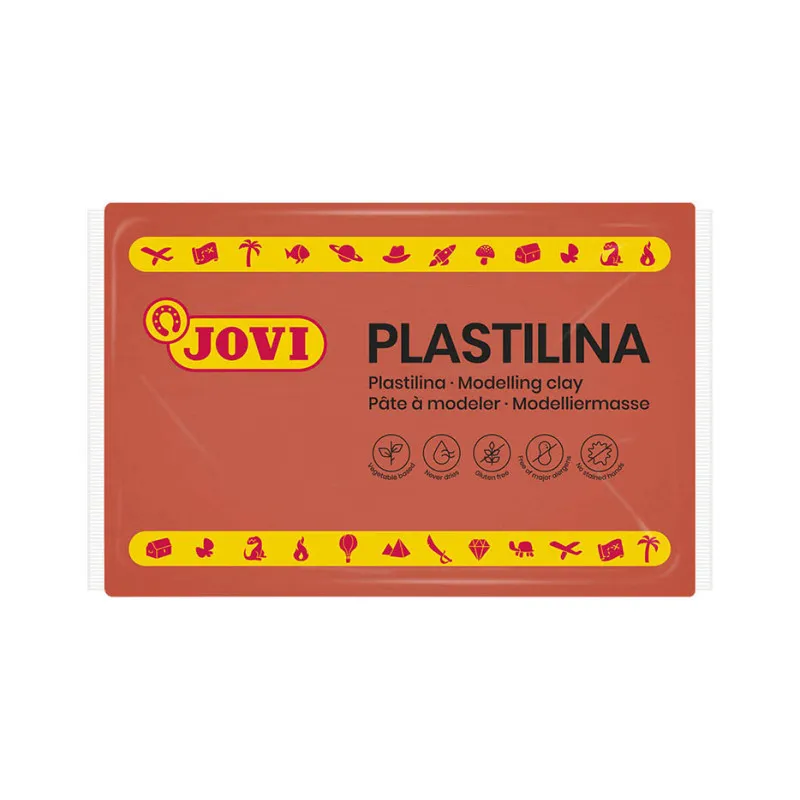 Plastelína JOVI - 350 g / hnědá