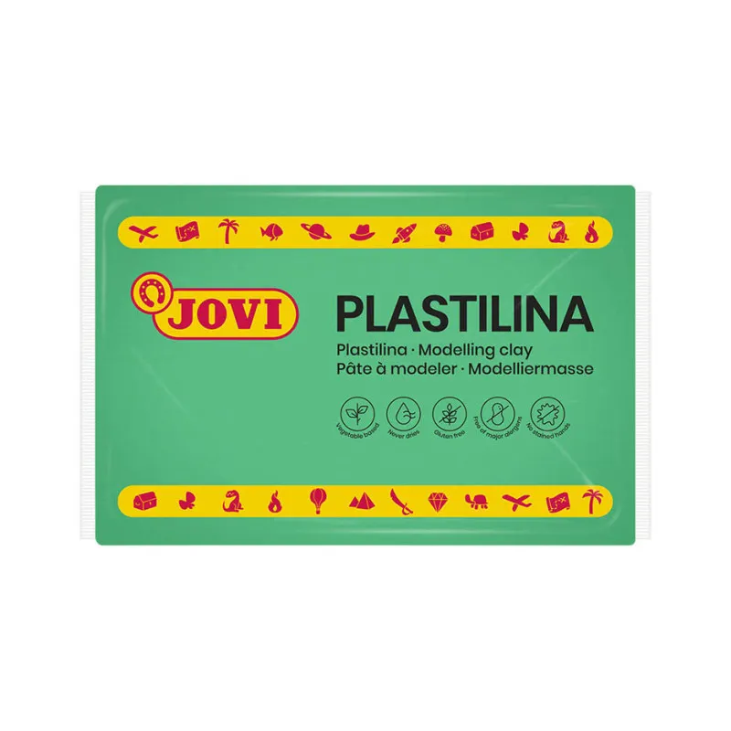 Plastelína JOVI - 350 g / zelená
