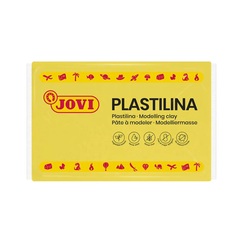 Plastelína JOVI - 350 g / žlutá