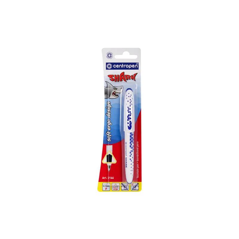 Plnicí pero Centropen 2166 Shark - mix druhů