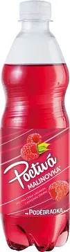 Poctivá malinovka Poděbradka 0,5l PET