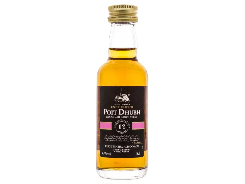 MINI Whisky Poit Dhubh 12y 40% 0,05l