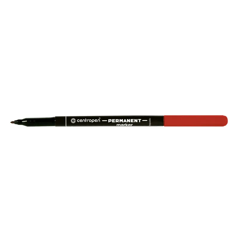Popisovač Centropen 2536 permanentní - červená