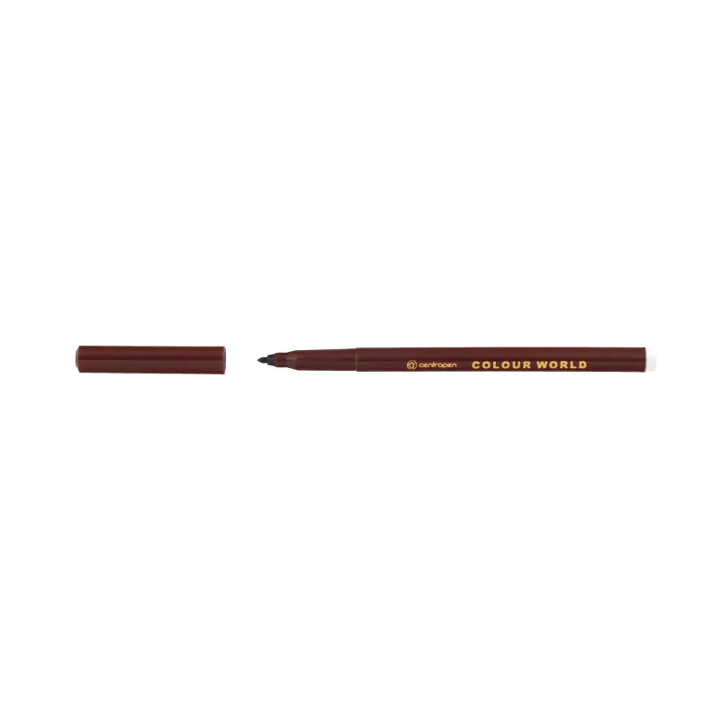 Popisovač Centropen 7550 / hnědá