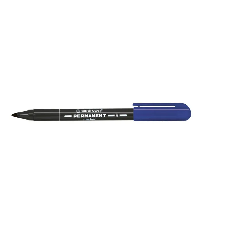Popisovač Centropen Permanent 2836 B - modrá