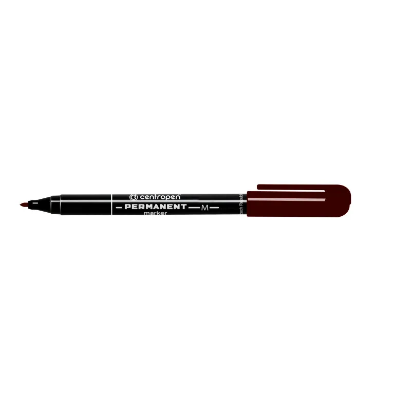 Popisovač Centropen Permanent 2846 - hnědá