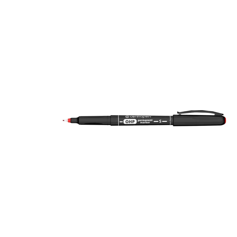 Popisovač Centropen Permanent OHP 2634 - červená