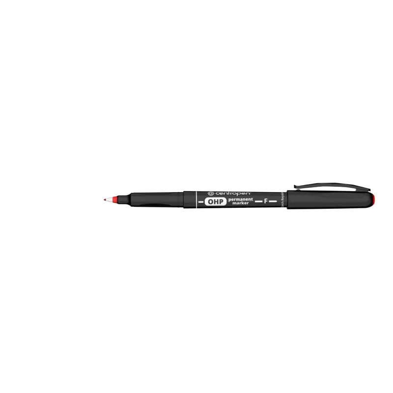 Popisovač Centropen Permanent OHP 2636 - červená