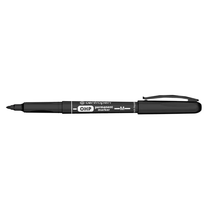Popisovač Centropen Permanent OHP 2637 - černá