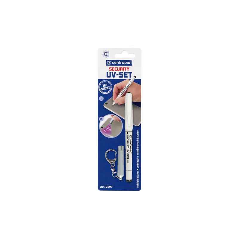 Popisovač Centropen Security UV - 2699 - set