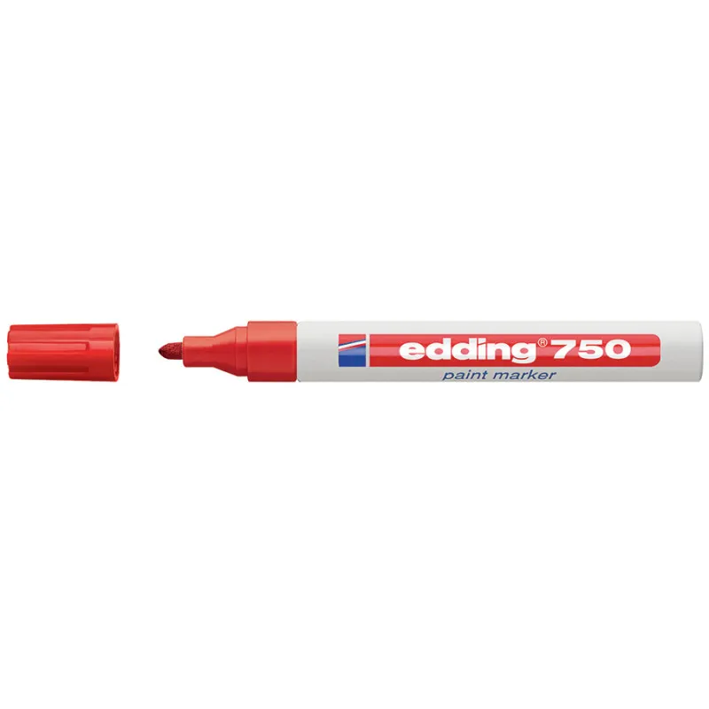Popisovač Edding 750 - červená