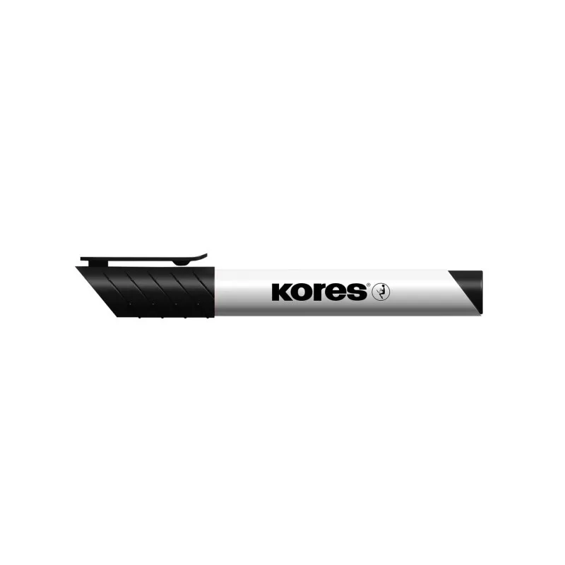 Popisovač Kores K-Marker Whiteboard - černá / kulatý hrot