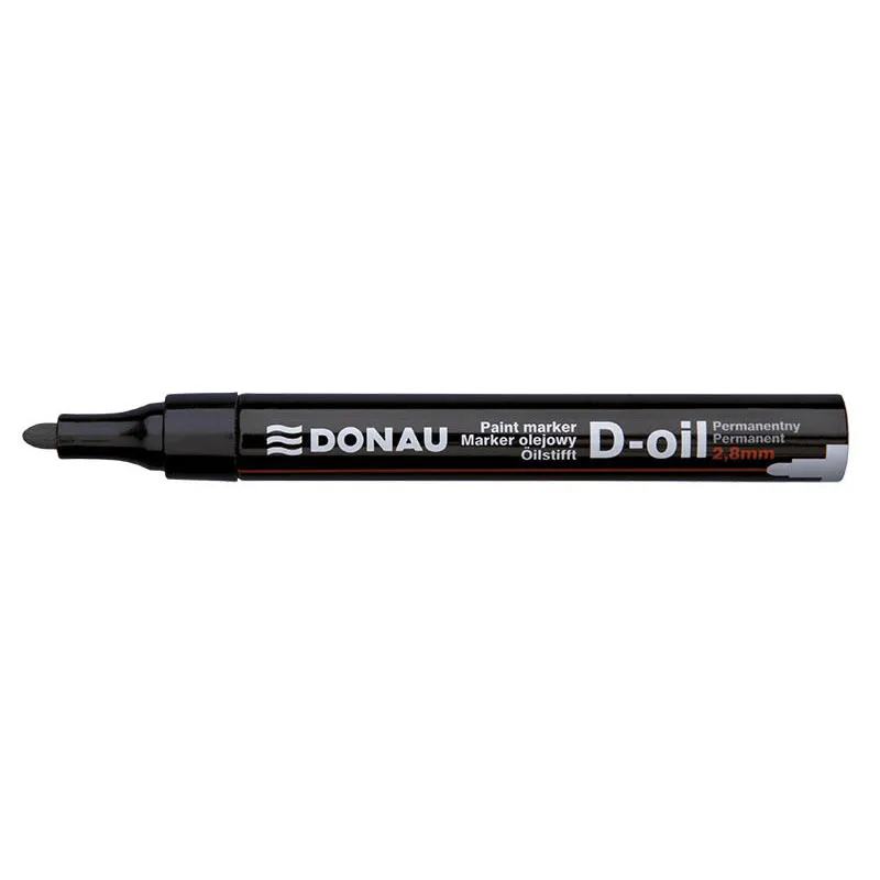 Popisovač olejový Donau D-oli - černá / 2,8 mm