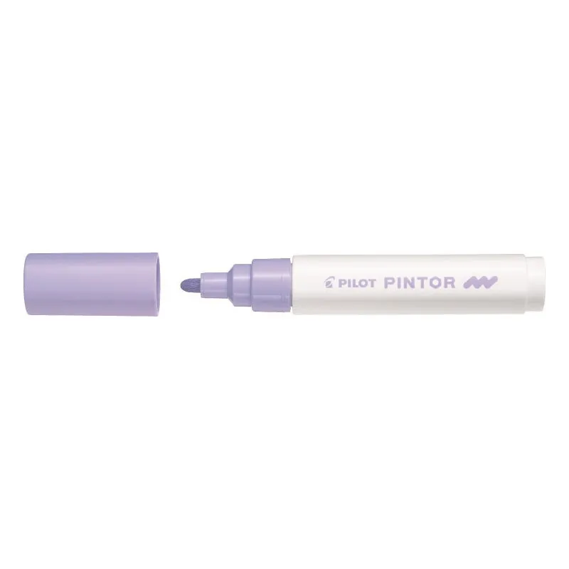 Popisovač Pilot Pintor M / pastelově fialová