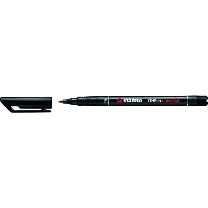 Popisovač STABILO® OHPen universal - černá / F