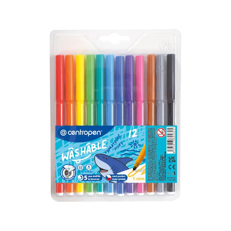 Popisovače Centropen 7790/12 - sada 12 ks
