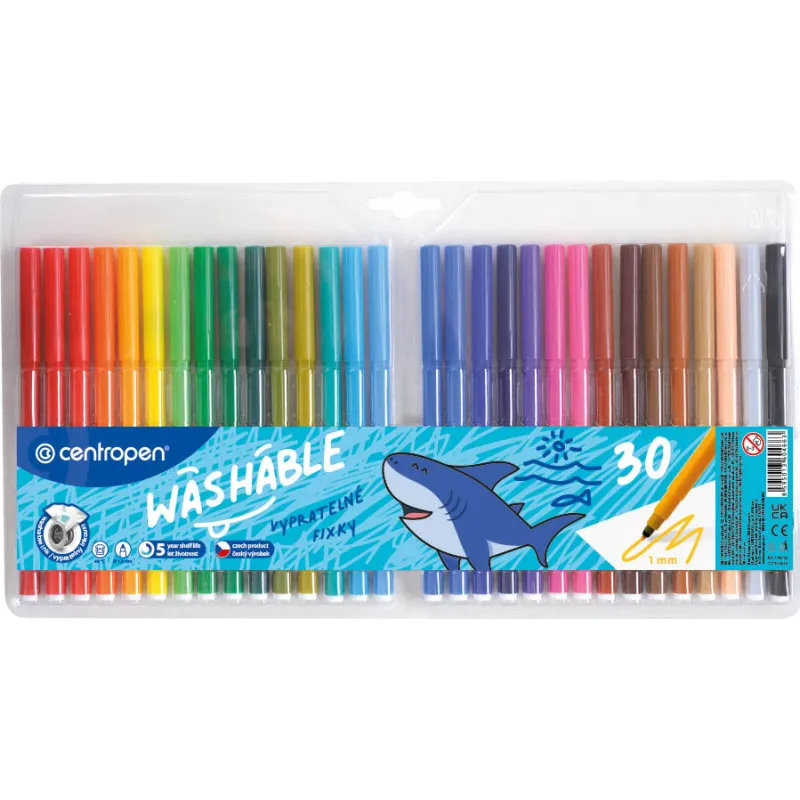 Popisovače Centropen 7790/30 - sada 30 ks