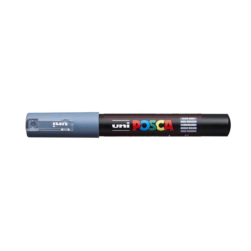Posca popisovač / 0,7 mm - břidlicově šedá