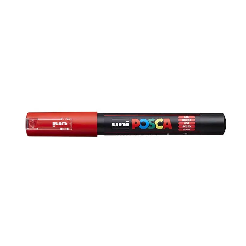 Posca popisovač / 0,7 mm - červená