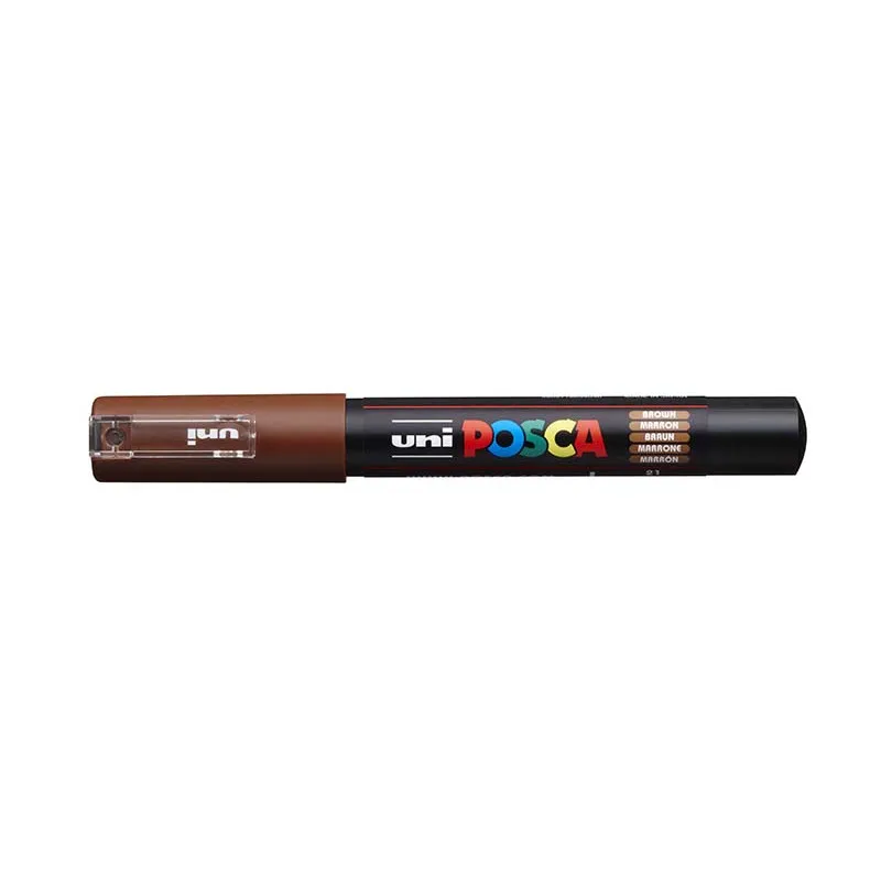 Posca popisovač / 0,7 mm - hnědá