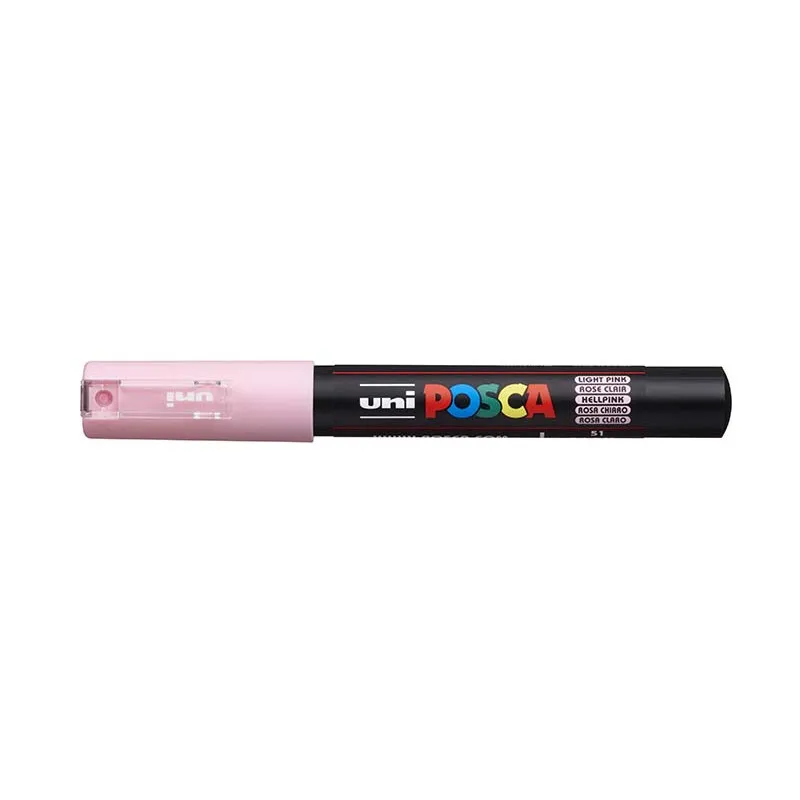 Posca popisovač / 0,7 mm - sv. růžová