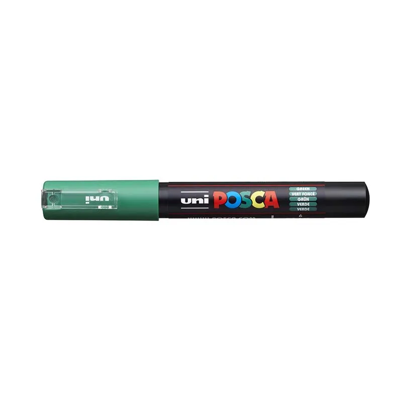 Posca popisovač / 0,7 mm - zelená