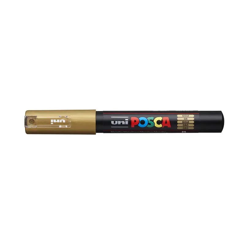 Posca popisovač / 0,7 mm - zlatá