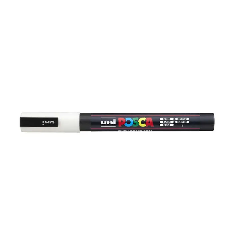Posca popisovač / 0,9–1,3 mm - bílá
