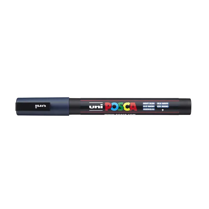 Posca popisovač / 0,9–1,3 mm - námořní modř