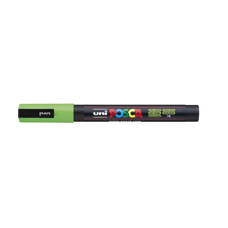 Posca popisovač / 0,9–1,3 mm - zelené jablko