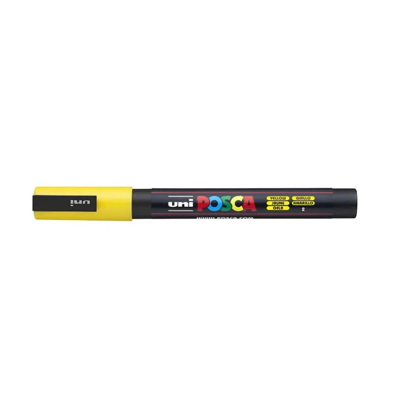 Posca popisovač / 0,9–1,3 mm - žlutá