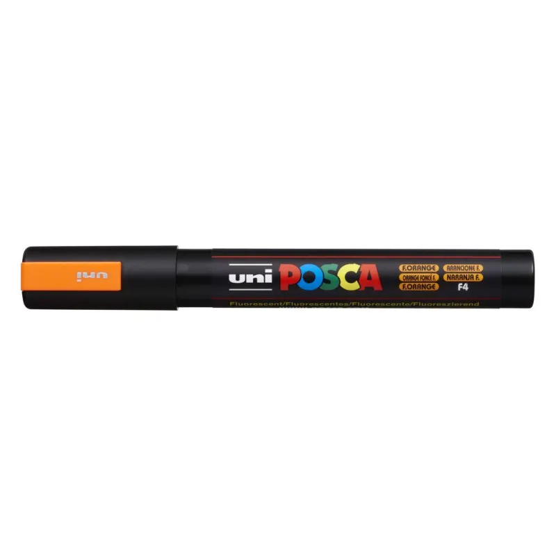 Posca popisovač / 2,5 mm - fluo-oranžová