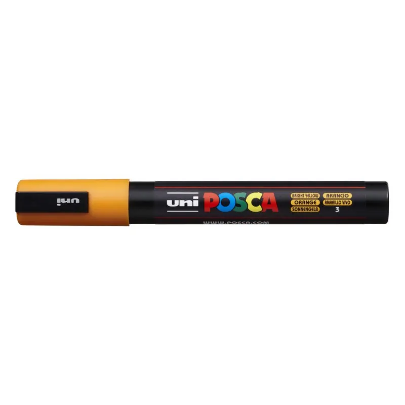 Posca popisovač / 2,5 mm - pomerančová