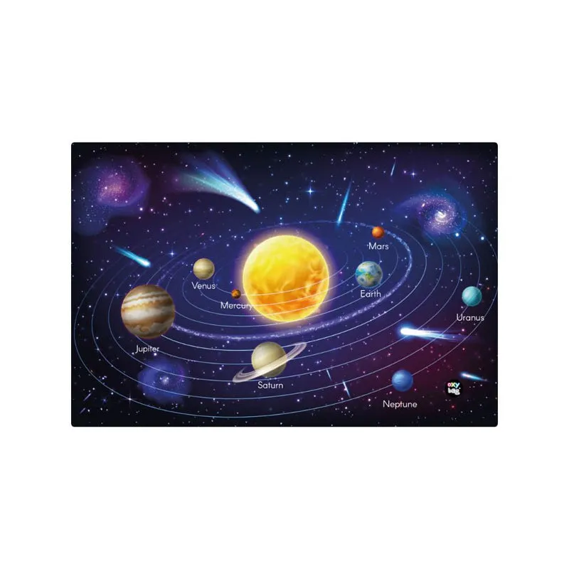 Pracovní podložka - Planets / 58 x 38 cm