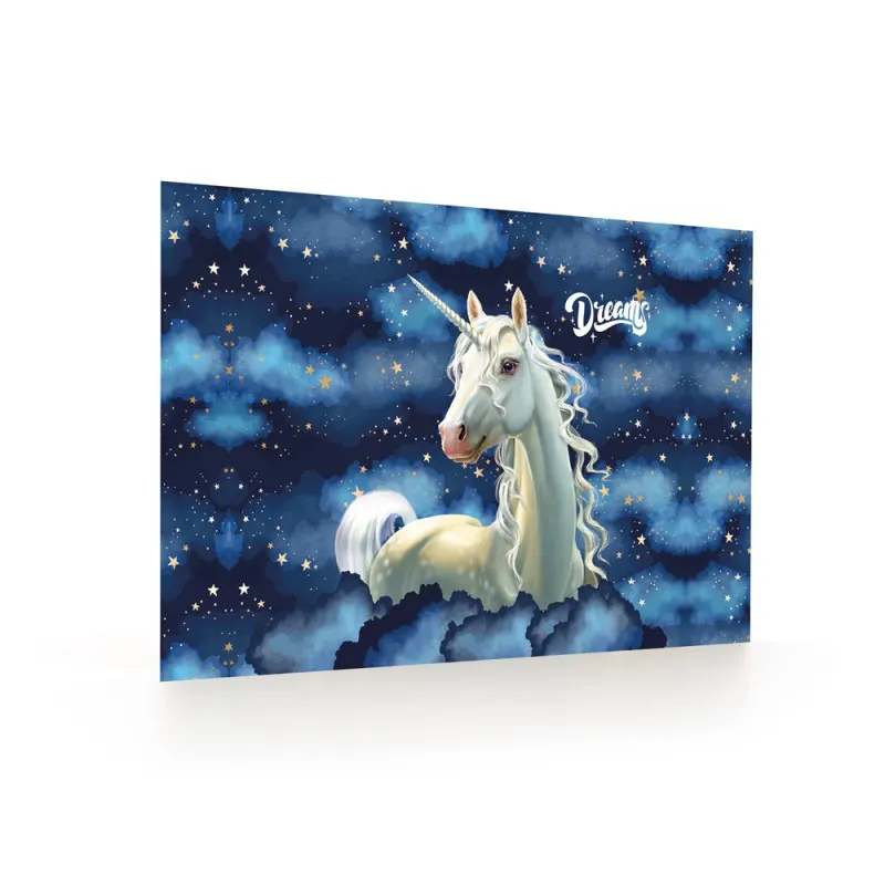 Pracovní podložka - Unicorn / 60 x 40 cm
