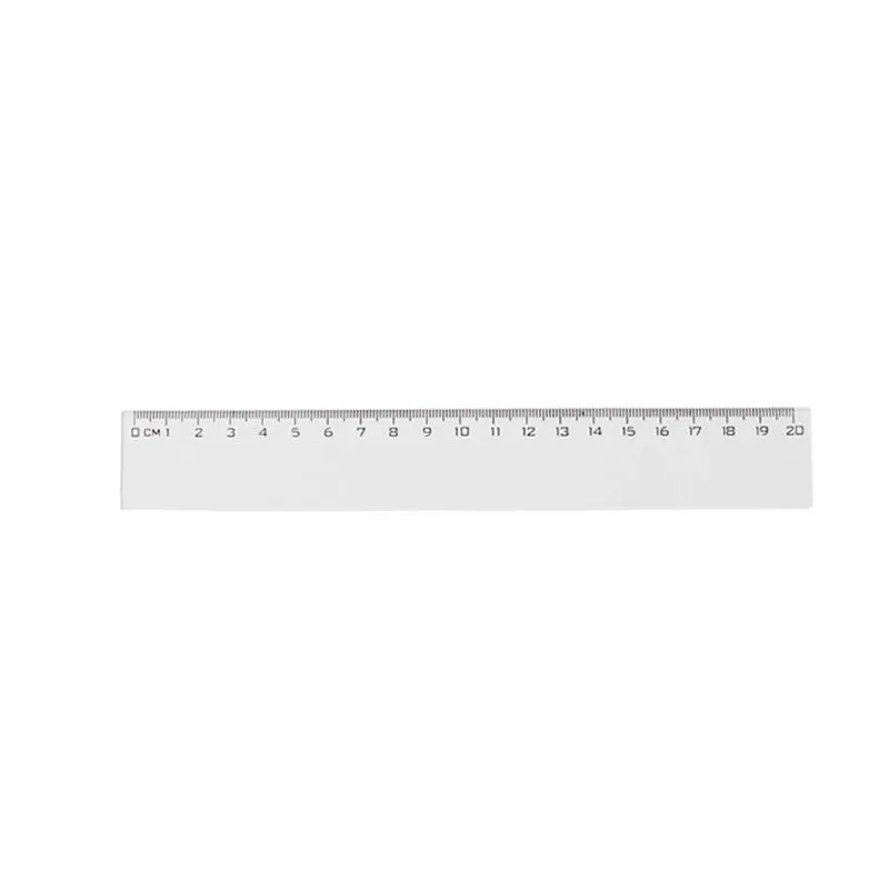 Pravítko 20 cm - transparentní