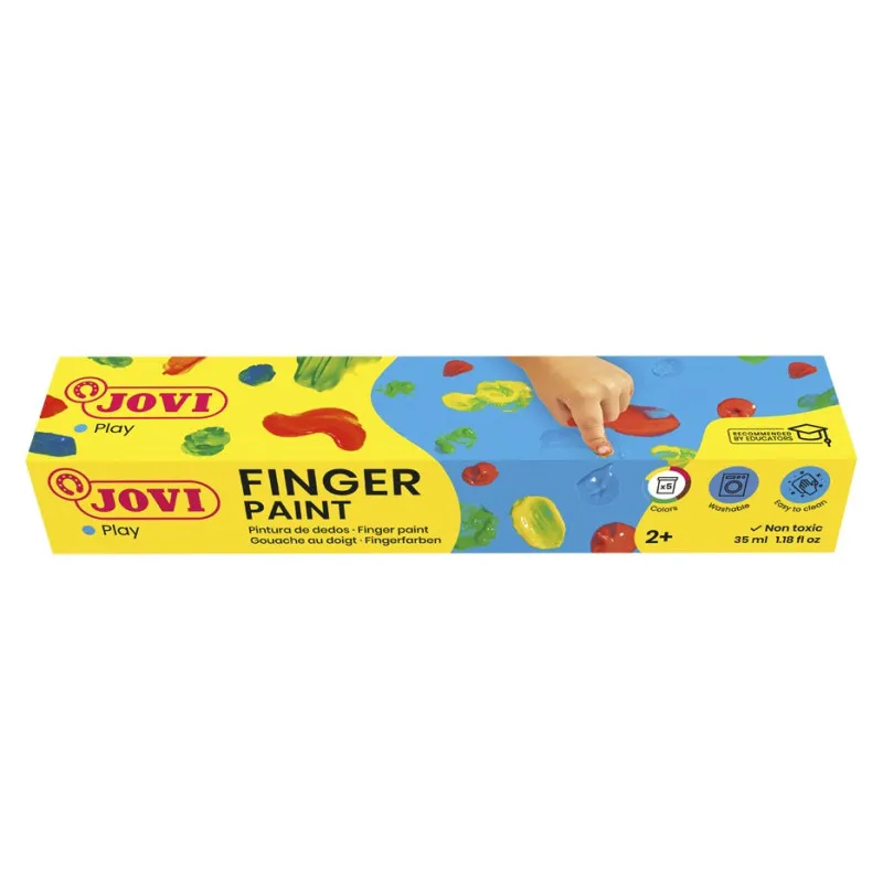 Prstové barvy JOVI - 5 x 35 ml