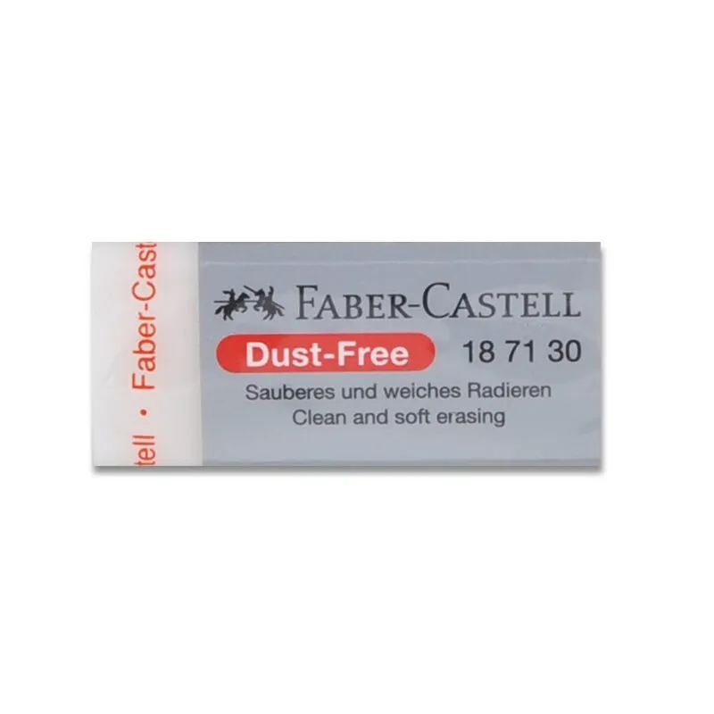 Pryž Faber Castell Dust Free / bílá