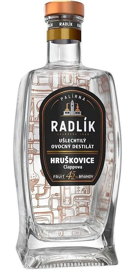 Radlík Hruškovice Clappova 45%0.50l