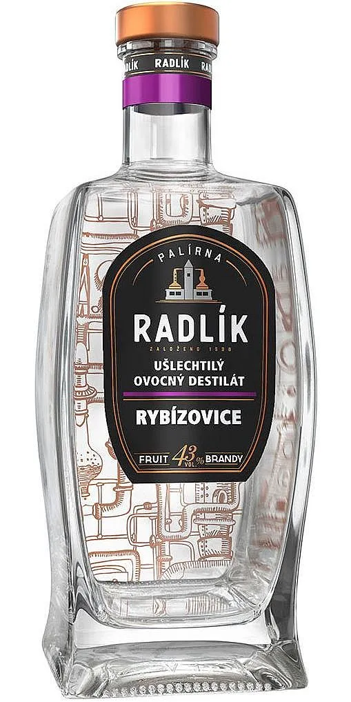 Radlík Rybízovice 43%0.50l