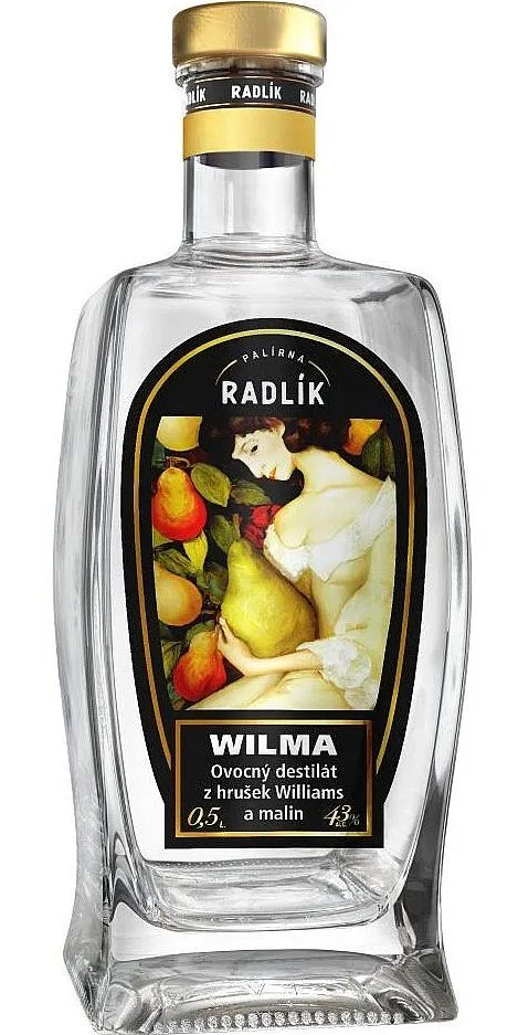 Radlík Wilma - Hrušky Williams & Maliny 43%0.50l