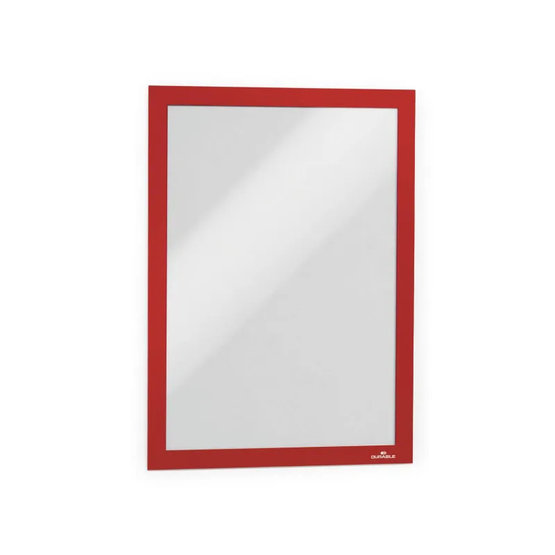 Rámeček samolepicí DURAFRAME® - A4 / červená / 2 ks