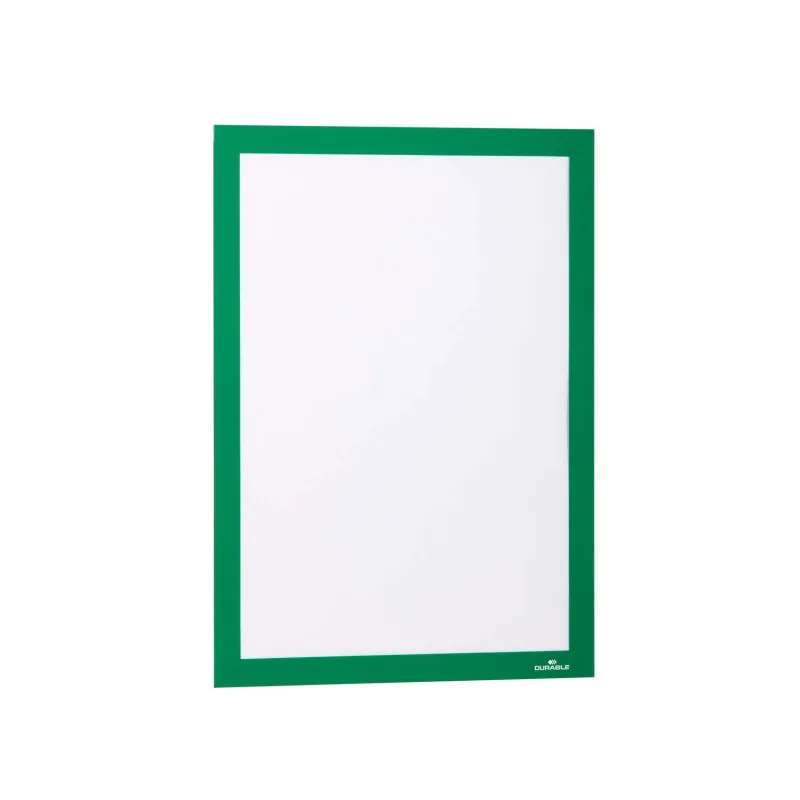 Rámeček samolepicí DURAFRAME® - A4 / zelená / 2 ks