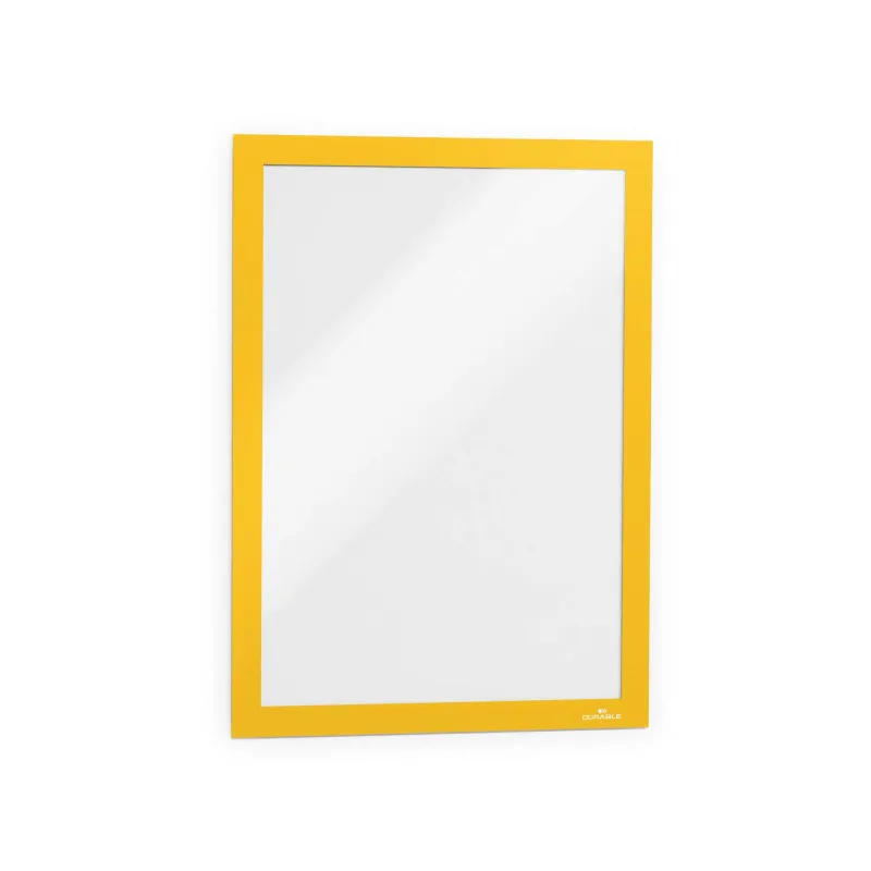 Rámeček samolepicí DURAFRAME® - A4 / žlutá / 2 ks