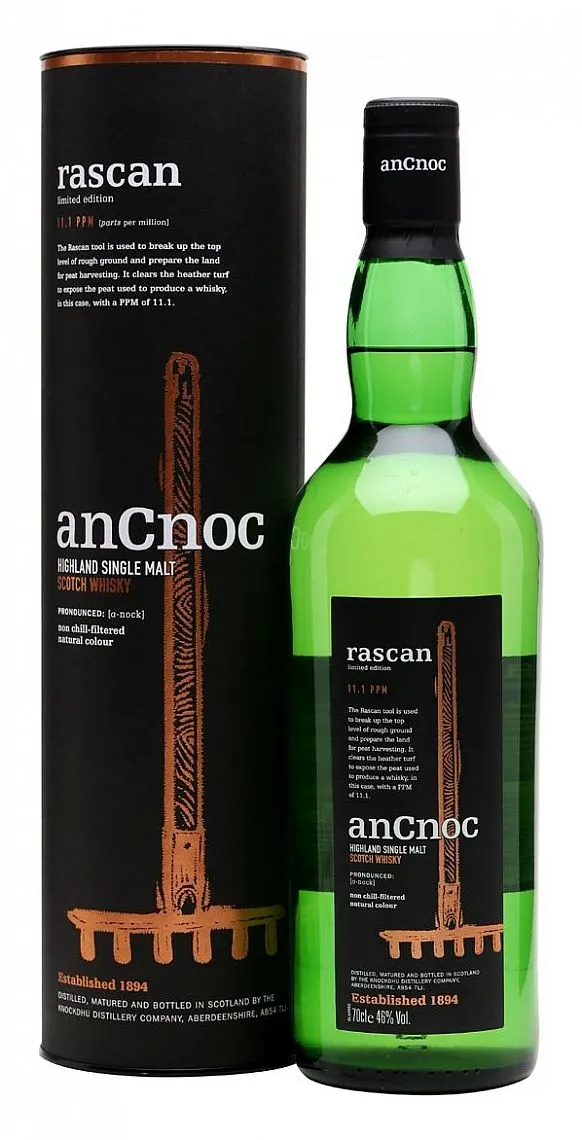 Whisky AnCnoc Rascan 11.1 gT 46%0.70l